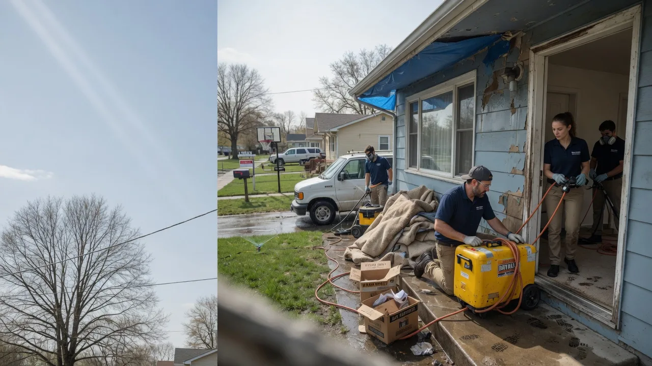 Basement Flood Cleanup in Mexia, TX near me